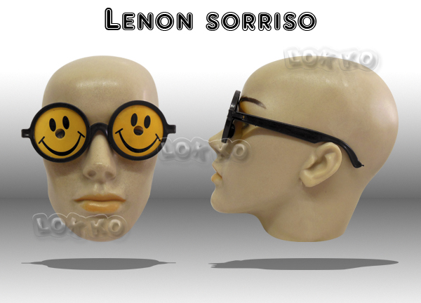 Óculos de festa lenon sorriso